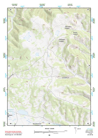 36105NE Page 35 Wheeler Peak Topo Preview 1