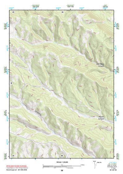 36105NE Page 36 Wheeler Peak Topo Preview 1