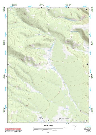 36105NE Page 45 Wheeler Peak Topo Preview 1