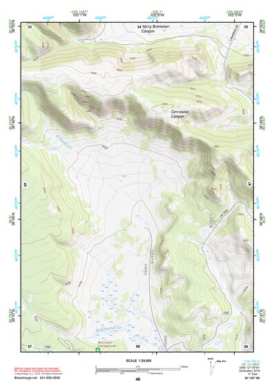 36105NE Page 46 Wheeler Peak Topo Preview 1