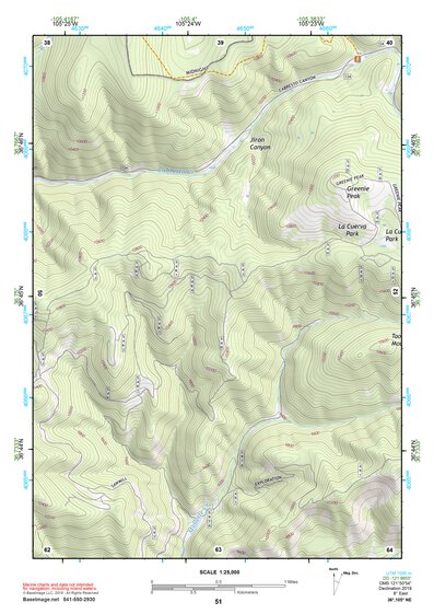 36105NE Page 51 Wheeler Peak Topo Preview 1