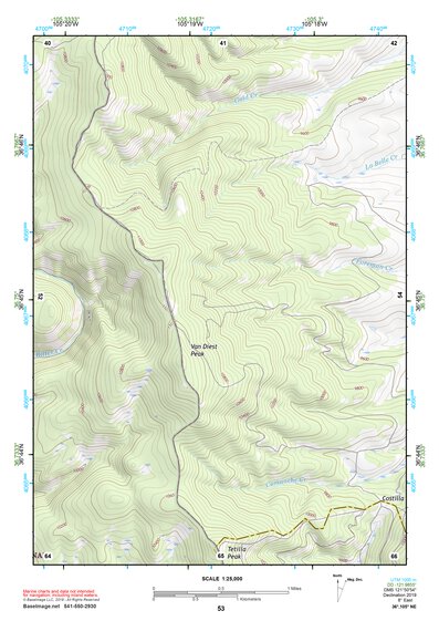 36105NE Page 53 Wheeler Peak Topo Preview 1