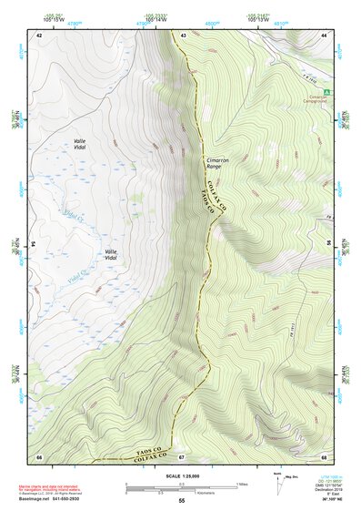 36105NE Page 55 Wheeler Peak Topo Preview 1
