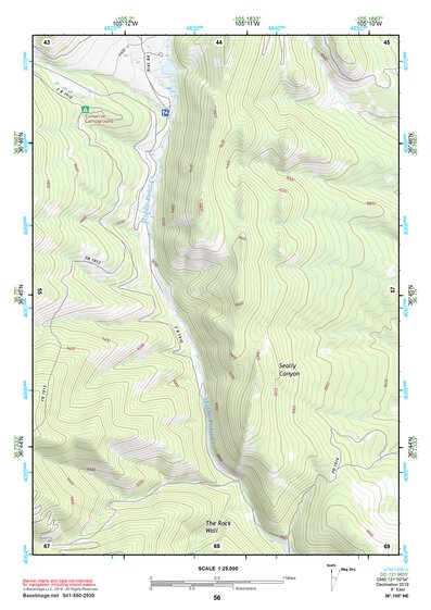 36105NE Page 56 Wheeler Peak Topo Preview 1