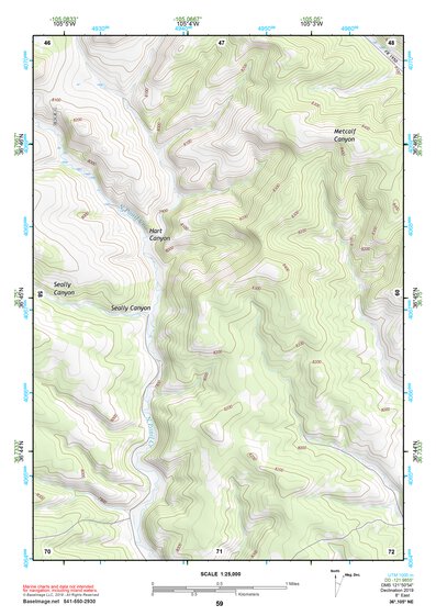 36105NE Page 59 Wheeler Peak Topo Preview 1