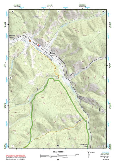 36105NE Page 63 Wheeler Peak Topo Preview 1