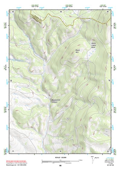 36105NE Page 66 Wheeler Peak Topo Preview 1