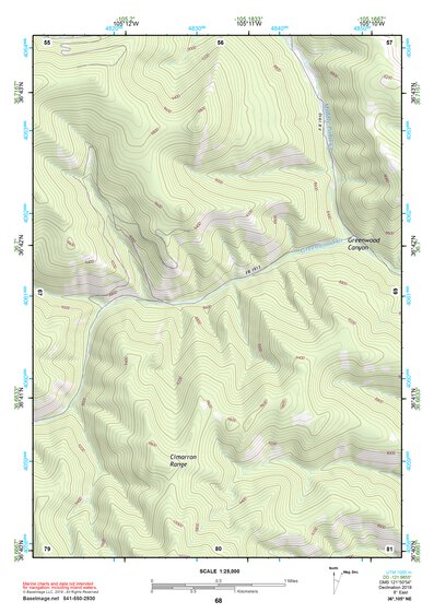 36105NE Page 68 Wheeler Peak Topo Preview 1