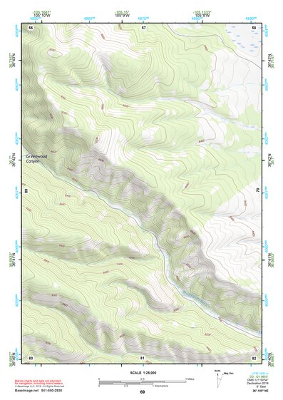 36105NE Page 69 Wheeler Peak Topo Preview 1