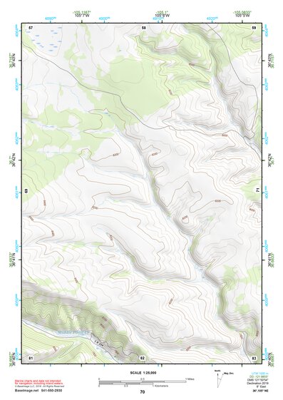 36105NE Page 70 Wheeler Peak Topo Preview 1