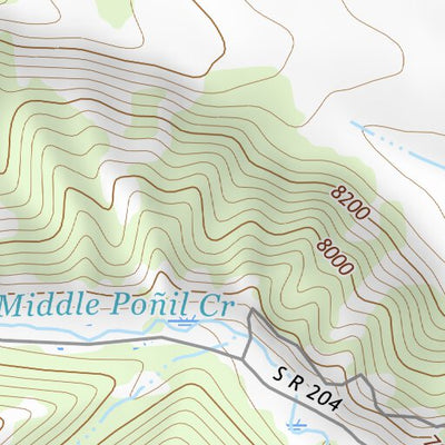 36105NE Page 70 Wheeler Peak Topo Preview 3