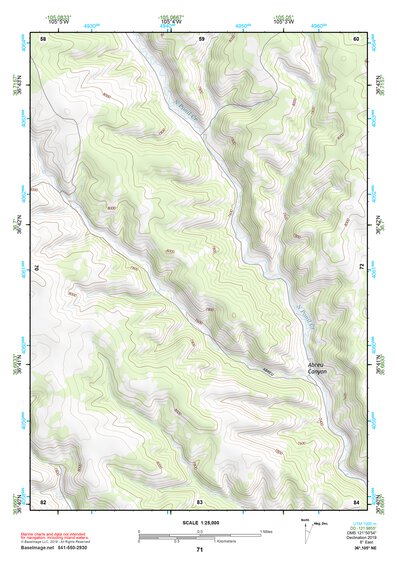 36105NE Page 71 Wheeler Peak Topo Preview 1