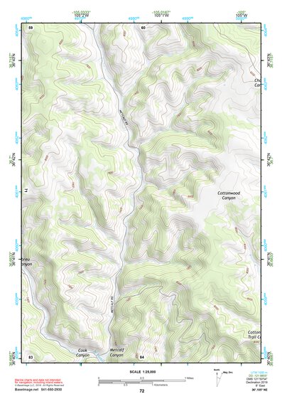 36105NE Page 72 Wheeler Peak Topo Preview 1