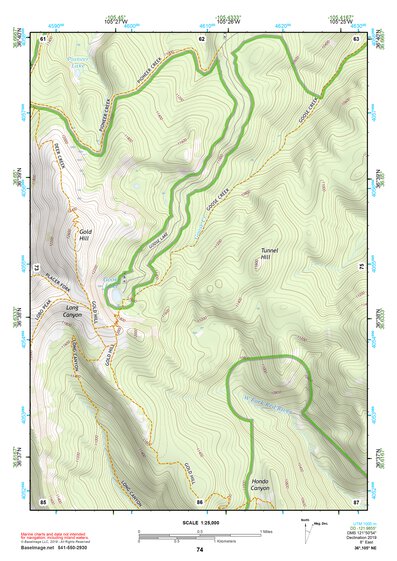 36105NE Page 74 Wheeler Peak Topo Preview 1