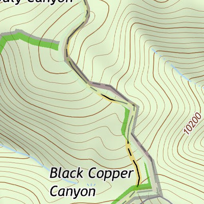 36105NE Page 76 Wheeler Peak Topo Preview 2