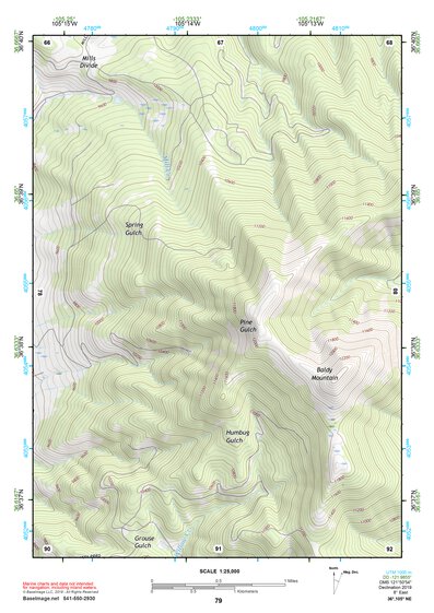 36105NE Page 79 Wheeler Peak Topo Preview 1