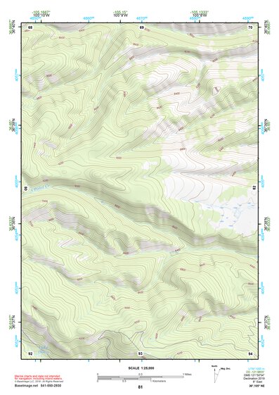 36105NE Page 81 Wheeler Peak Topo Preview 1