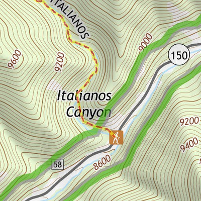 36105NE Page 85 Wheeler Peak Topo Preview 3