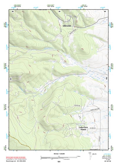36105NE Page 101 Wheeler Peak Topo Preview 1