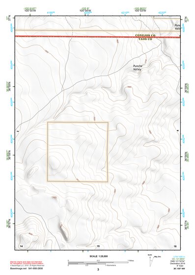 36105NW Page 3 Wheeler Peak Topo Preview 1