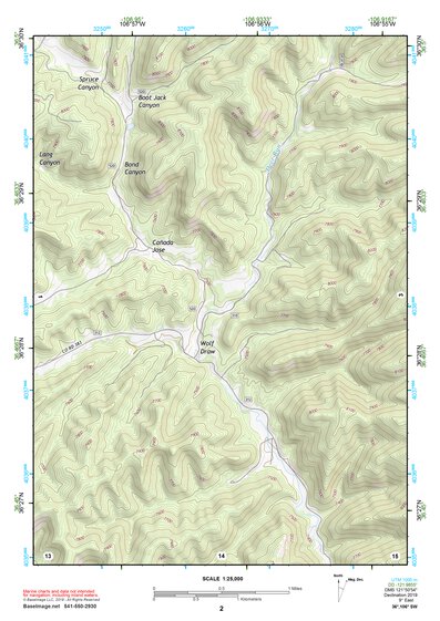 36106SW Page 2 Abiquiu Topo Preview 1