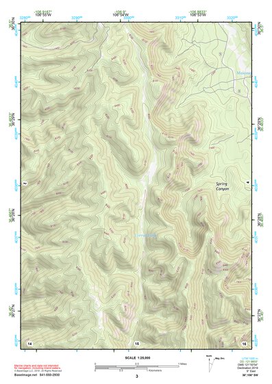 36106SW Page 3 Abiquiu Topo Preview 1
