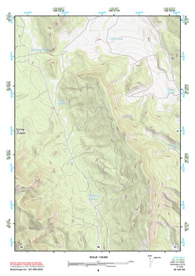 36106SW Page 4 Abiquiu Topo Preview 1