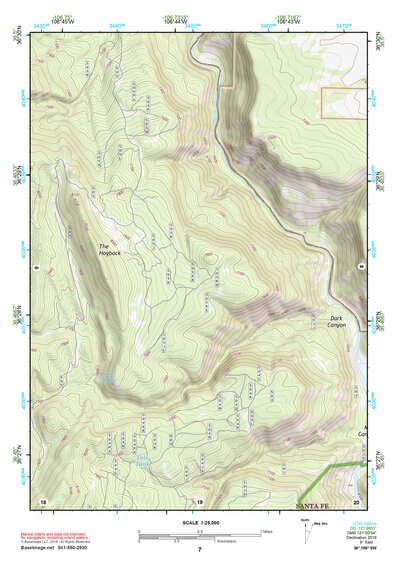 36106SW Page 7 Abiquiu Topo Preview 1