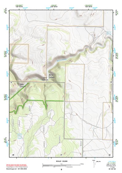 36106SW Page 9 Abiquiu Topo Preview 1