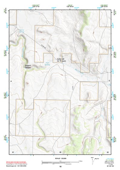 36106SW Page 10 Abiquiu Topo Preview 1