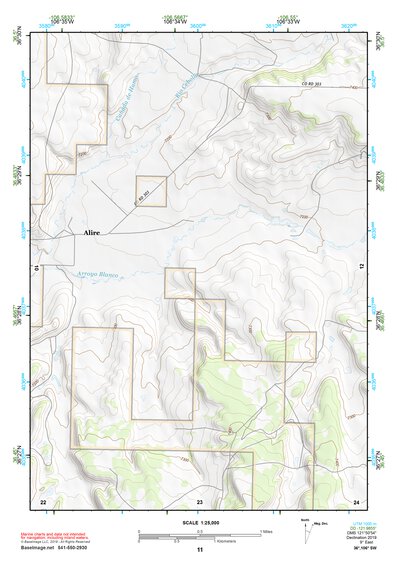 36106SW Page 11 Abiquiu Topo Preview 1