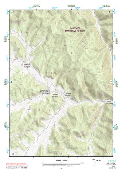 36106SW Page 14 Abiquiu Topo Preview 1