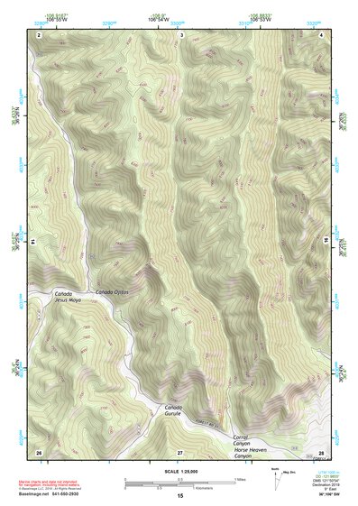 36106SW Page 15 Abiquiu Topo Preview 1