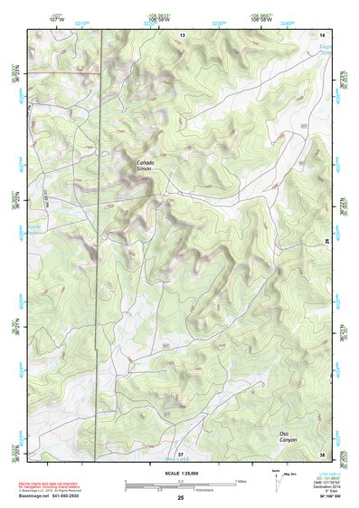 36106SW Page 25 Abiquiu Topo Preview 1