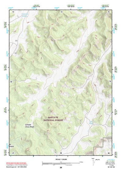 36106SW Page 26 Abiquiu Topo Preview 1