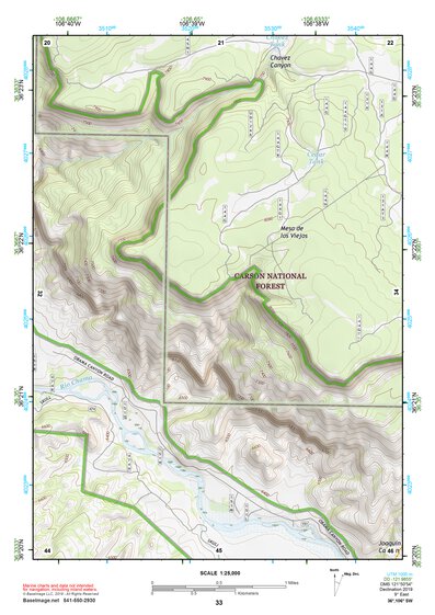 36106SW Page 33 Abiquiu Topo Preview 1