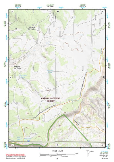 36106SW Page 35 Abiquiu Topo Preview 1