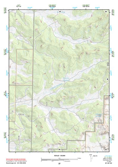 36106SW Page 37 Abiquiu Topo Preview 1