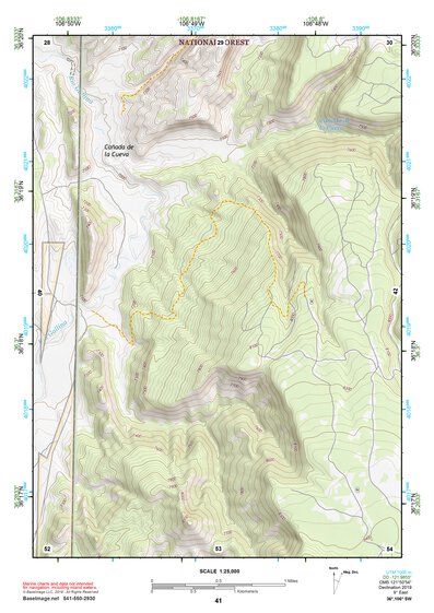 36106SW Page 41 Abiquiu Topo Preview 1