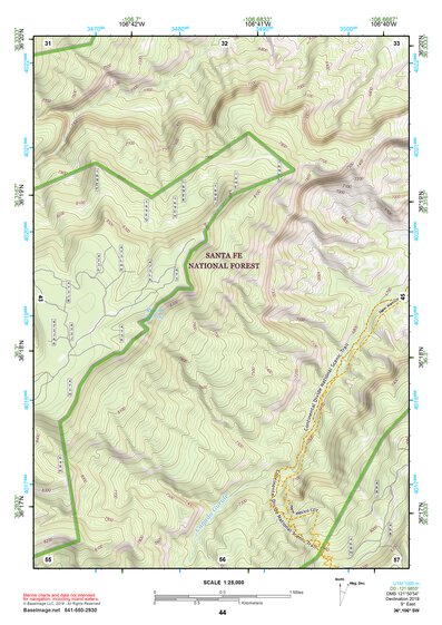 36106SW Page 44 Abiquiu Topo Preview 1