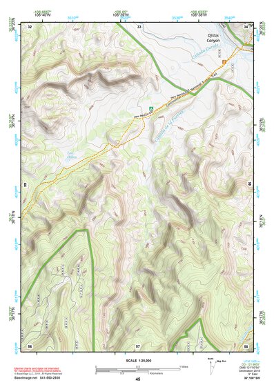 36106SW Page 45 Abiquiu Topo Preview 1