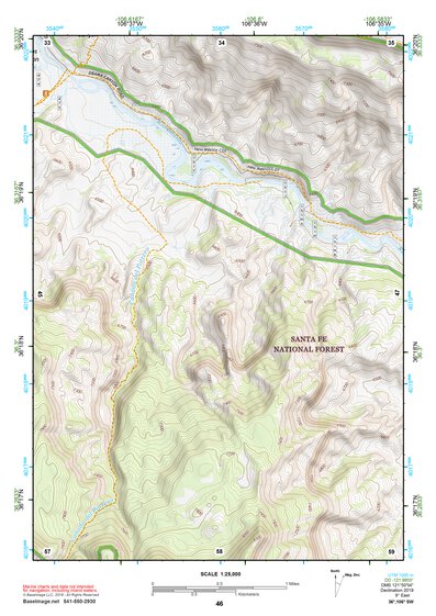 36106SW Page 46 Abiquiu Topo Preview 1