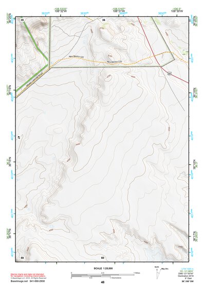 36106SW Page 48 Abiquiu Topo Preview 1