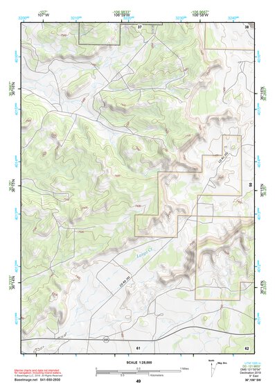 36106SW Page 49 Abiquiu Topo Preview 1