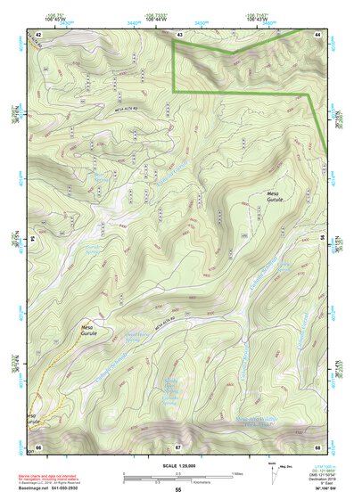 36106SW Page 55 Abiquiu Topo Preview 1