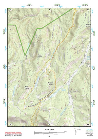 36106SW Page 56 Abiquiu Topo Preview 1