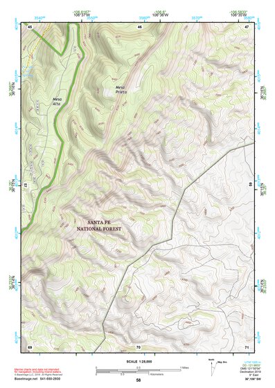 36106SW Page 58 Abiquiu Topo Preview 1