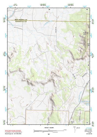 36106SW Page 61 Abiquiu Topo Preview 1