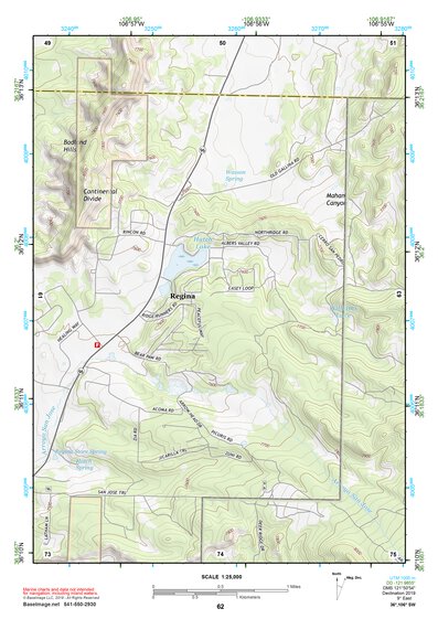 36106SW Page 62 Abiquiu Topo Preview 1