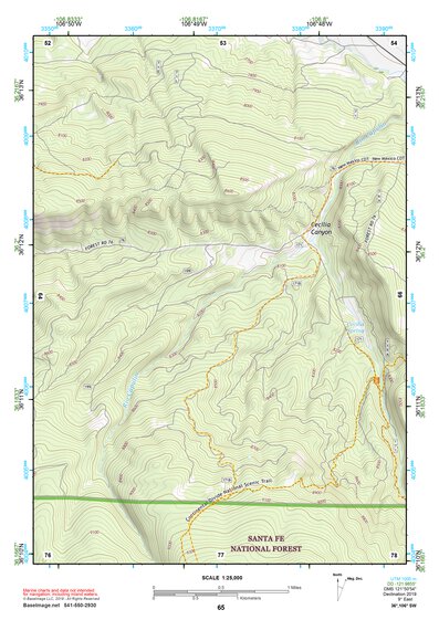 36106SW Page 65 Abiquiu Topo Preview 1
